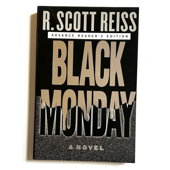 4 Novels BLACK MONDAY, BLACK CHALK, SHADOW MAN & SUSPECT Paperback Book - Picture 5 of 17